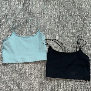 Gilly hicks bralette/tanks.